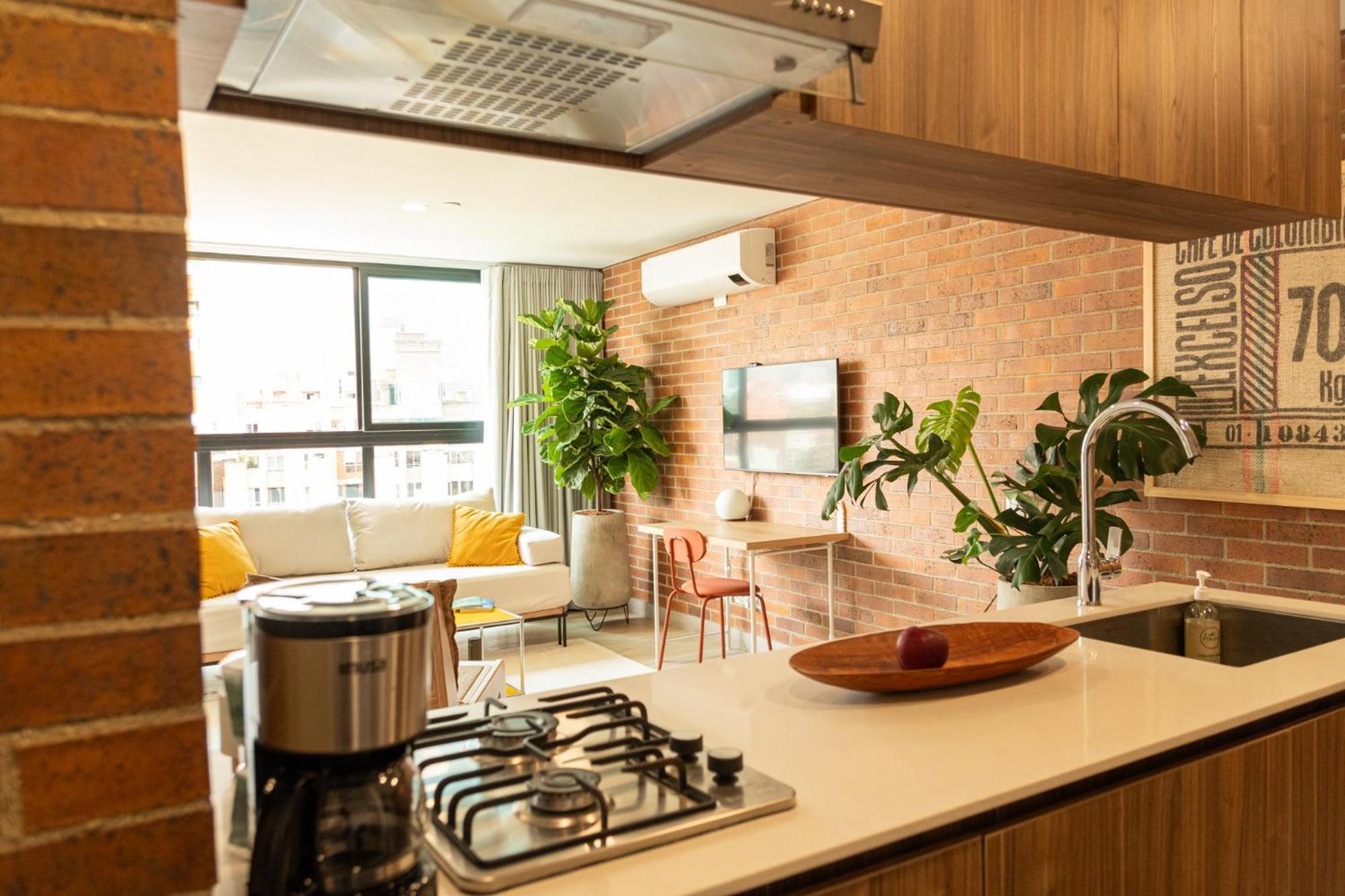 Nuevo Y Calido Loft En Laureles * Medellín
